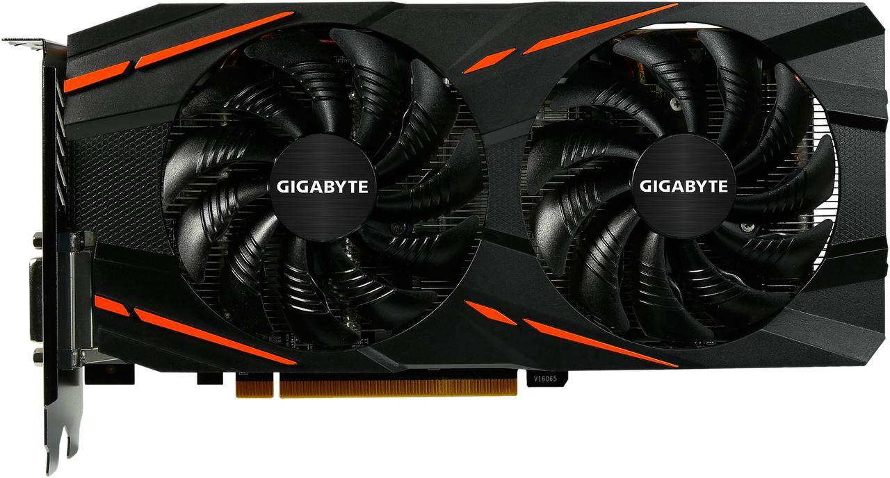 Alt view image 3 of 6 - GIGABYTE Radeon RX 580 4GB GDDR5 PCI Express 3.0 x16 CrossFireX Support ATX Graphics Card GV-RX580GAMING-4GD