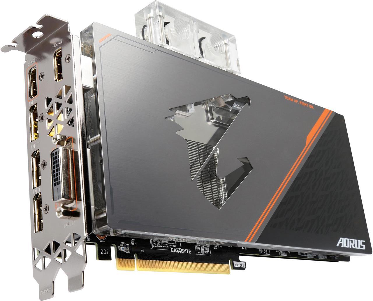 Main image of GIGABYTE AORUS Xtreme GeForce GTX 1080 Ti Waterforce WB 11GD, GV-N108TAORUSX WB-11GD
