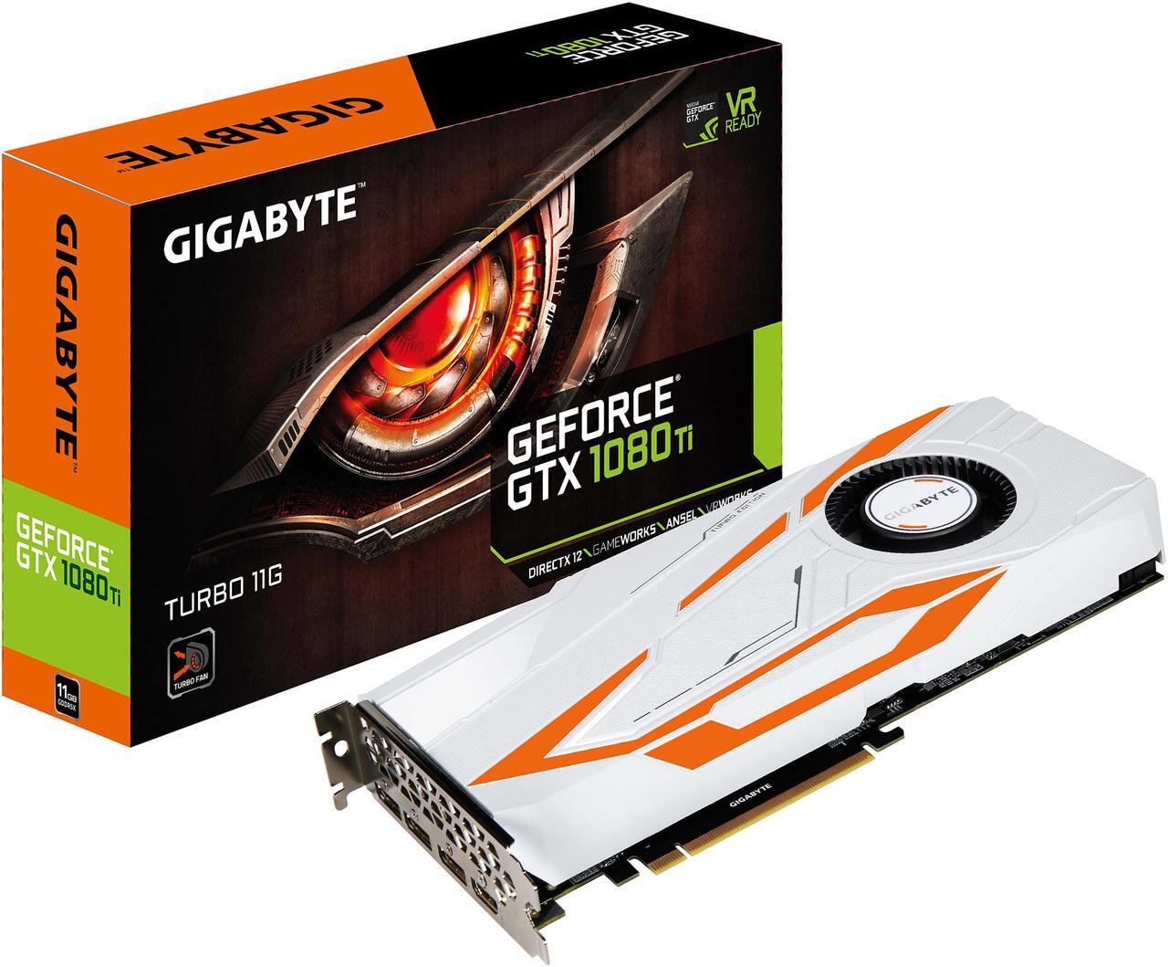 Alt view image 5 of 5 - GIGABYTE GeForce GTX 1080 Ti Turbo 11GD, GV-N108TTURBO-11GD