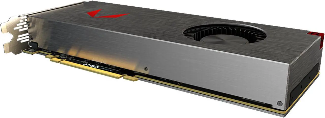 Alt view image 3 of 5 - GIGABYTE Radeon RX VEGA 64 SILVER DirectX 12 GV-RXVEGA64SIL-8GD-B 8GB 2048-Bit HBM2 PCI Express 3.0 x16 ATX Video Card