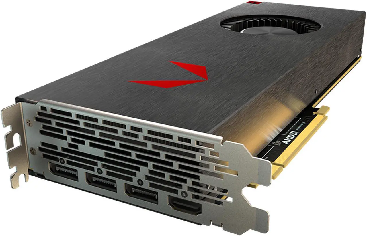 Alt view image 4 of 5 - GIGABYTE Radeon RX VEGA 64 SILVER DirectX 12 GV-RXVEGA64SIL-8GD-B 8GB 2048-Bit HBM2 PCI Express 3.0 x16 ATX Video Card