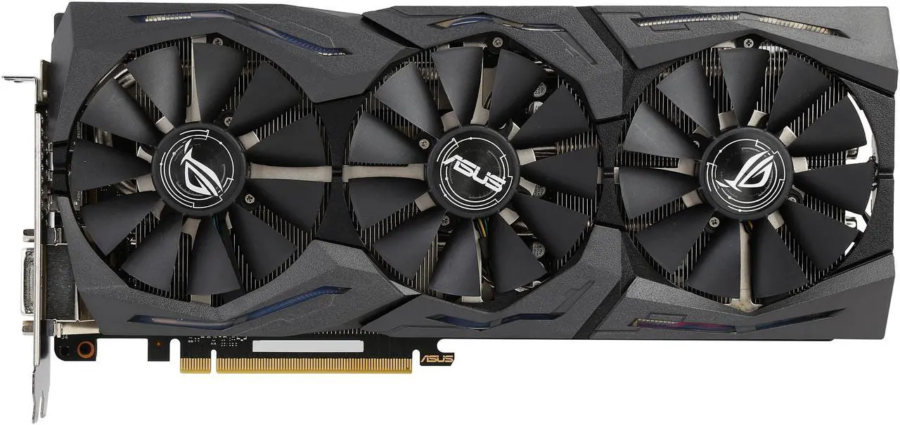 Alt view image 3 of 11 - ASUS GeForce GTX 1080 8GB GDDR5X PCI Express 3.0 Graphics Card STRIX-GTX1080-8G-GAMING