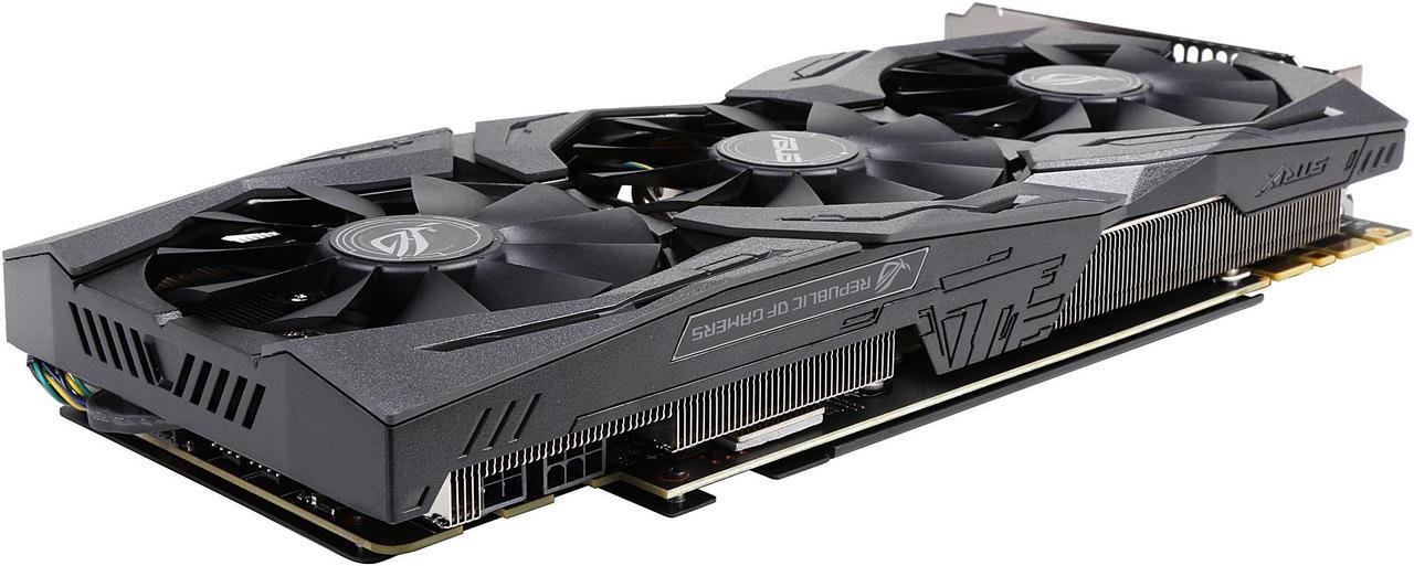 Alt view image 5 of 10 - ASUS ROG GeForce GTX 1080 8GB GDDR5X PCI Express 3.0 Video Card STRIX-GTX1080-A8G-GAMING