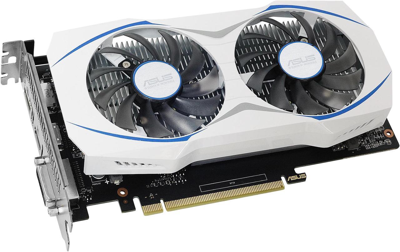 ASUS GeForce DUAL GTX 1050 Ti 4GB Dual-fan Edition DVI-D HDMI DP 1.4 Gaming Graphics Card (DUAL-GTX1050TI-4G)