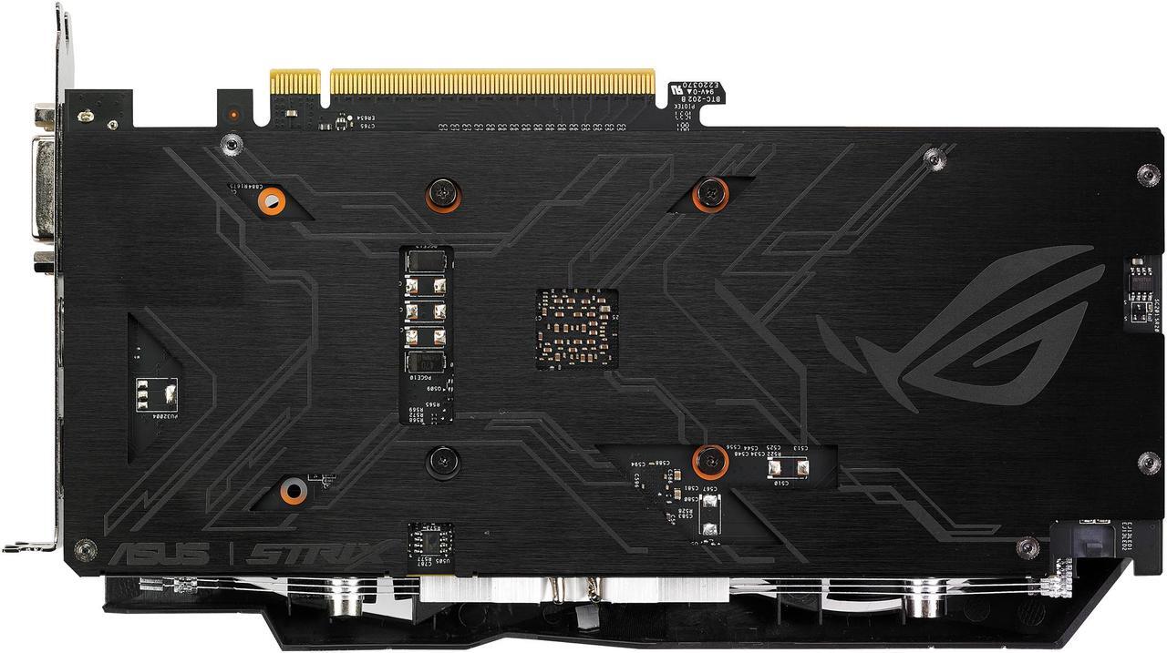 Alt view image 5 of 7 - ASUS ROG GeForce GTX 1050 Ti 4GB GDDR5 PCI Express 3.0 Video Card STRIX-GTX1050TI-O4G-GAMING