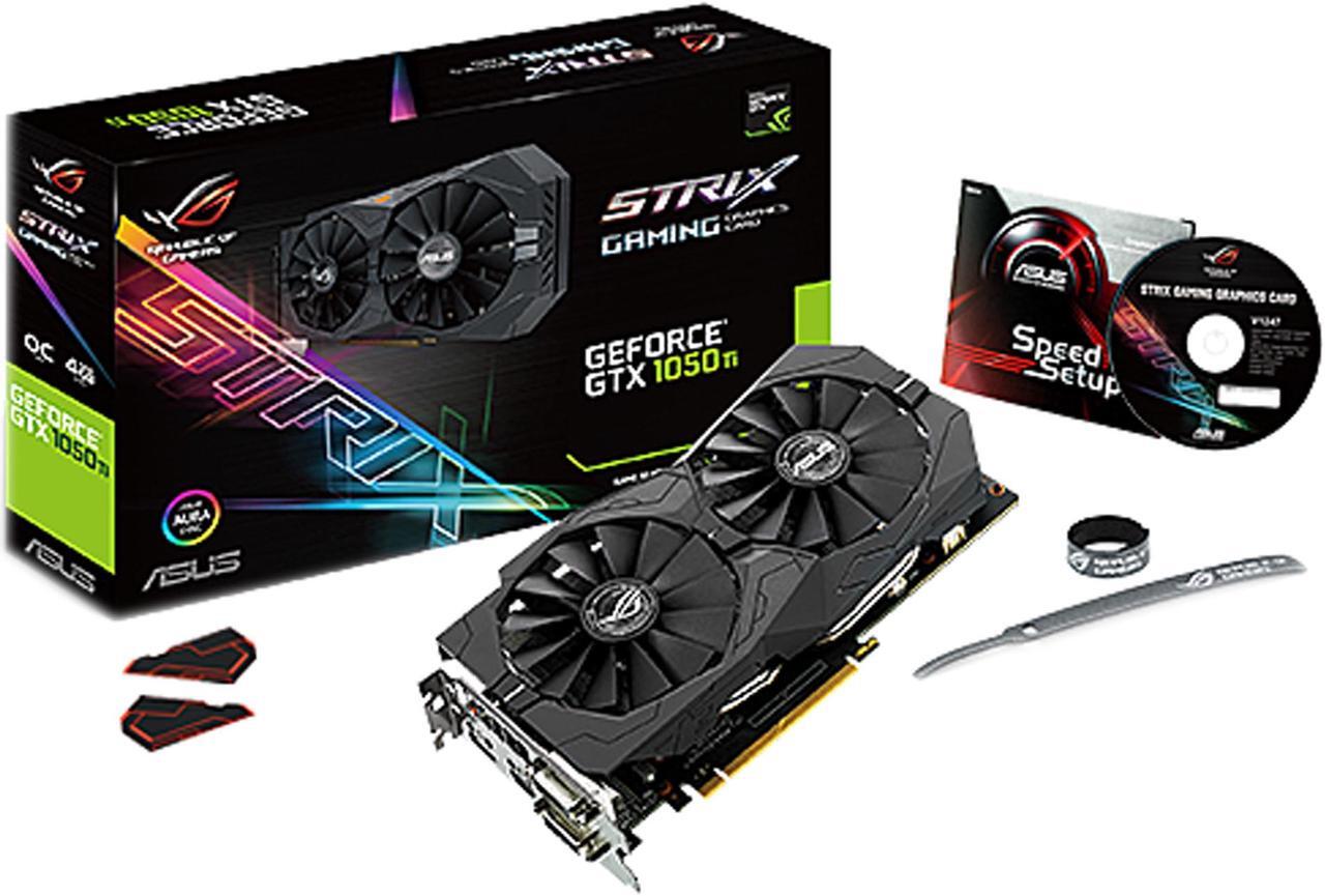 Alt view image 6 of 7 - ASUS ROG GeForce GTX 1050 Ti 4GB GDDR5 PCI Express 3.0 Video Card STRIX-GTX1050TI-O4G-GAMING