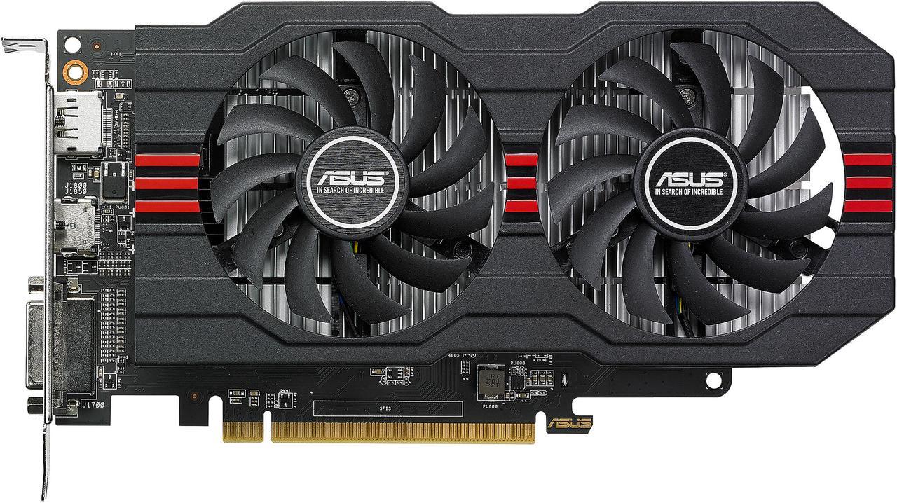 ASUS Radeon RX 560 2GB OC Edition GDDR5 DP HDMI DVI AMD Graphics Card (RX560-O2G)