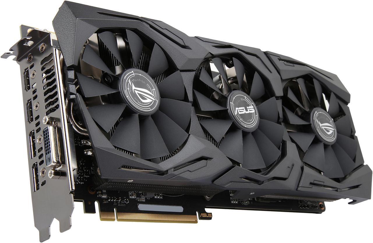 Main image of ASUS ROG GeForce GTX 1070 Ti 8GB GDDR5 PCI Express 3.0 Graphics Card STRIX-GTX1070TI-8G-GAMING