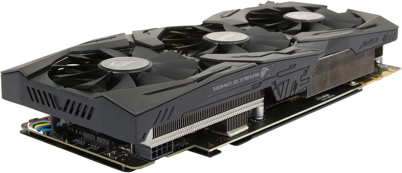 Alt view image 6 of 6 - ASUS ROG GeForce GTX 1070 Ti 8GB GDDR5 PCI Express 3.0 Graphics Card STRIX-GTX1070TI-8G-GAMING