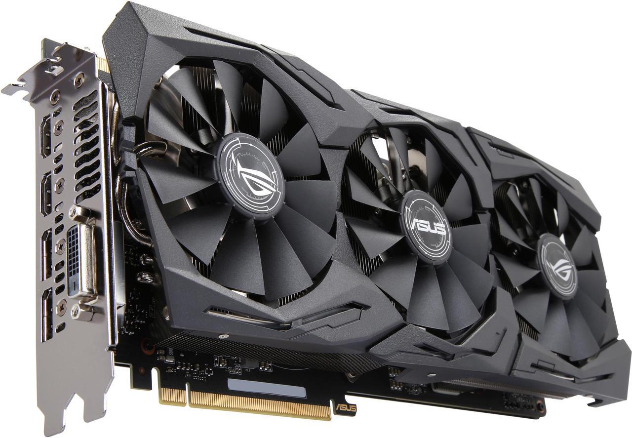 Main image of ASUS ROG GeForce GTX 1070 Ti 8GB GDDR5 PCI Express 3.0 SLI Support Video Card ROG-STRIX-GTX1070TI-A8G-GAMING
