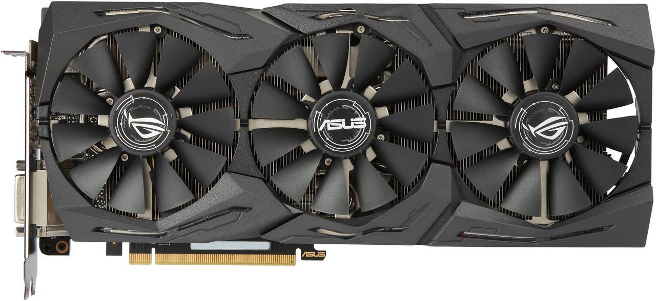 Alt view image 4 of 6 - ASUS ROG GeForce GTX 1070 Ti 8GB GDDR5 PCI Express 3.0 SLI Support Video Card ROG-STRIX-GTX1070TI-A8G-GAMING