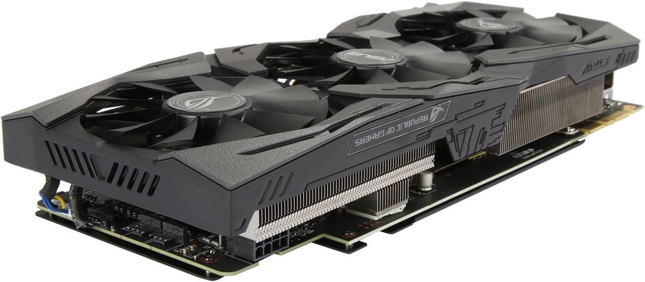 Alt view image 6 of 6 - ASUS ROG GeForce GTX 1070 Ti 8GB GDDR5 PCI Express 3.0 SLI Support Video Card ROG-STRIX-GTX1070TI-A8G-GAMING