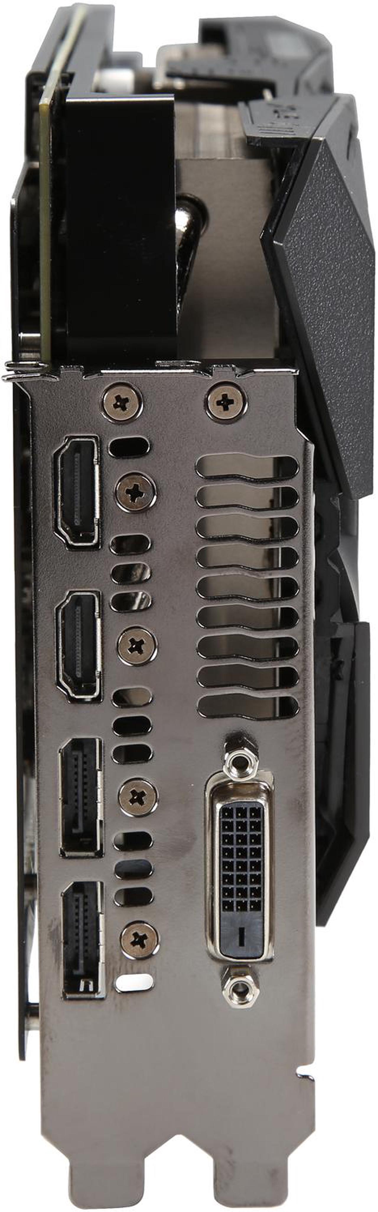 Alt view image 3 of 6 - ASUS ROG Radeon RX Vega 56 8GB HBM2 PCI Express 3.0 CrossFireX Support Graphics Card STRIX-RXVEGA56-O8G-GAMING