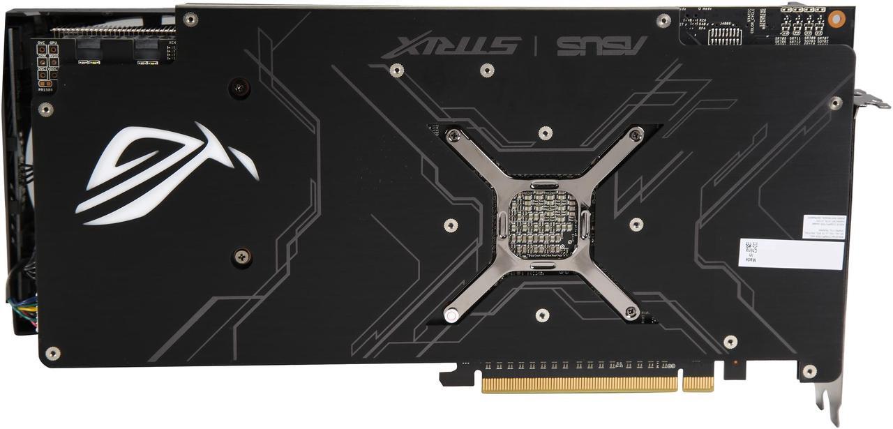 Alt view image 6 of 6 - ASUS ROG Radeon RX Vega 56 8GB HBM2 PCI Express 3.0 CrossFireX Support Graphics Card STRIX-RXVEGA56-O8G-GAMING