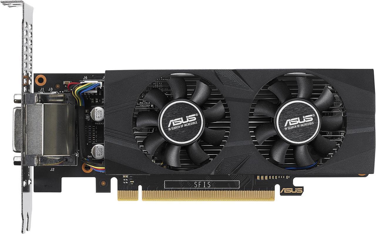 ASUS GeForce GTX 1050 Ti 4GB GDDR5 PCI Express 3.0 Low Profile Video Card GTX1050TI-O4G-LP-BRK