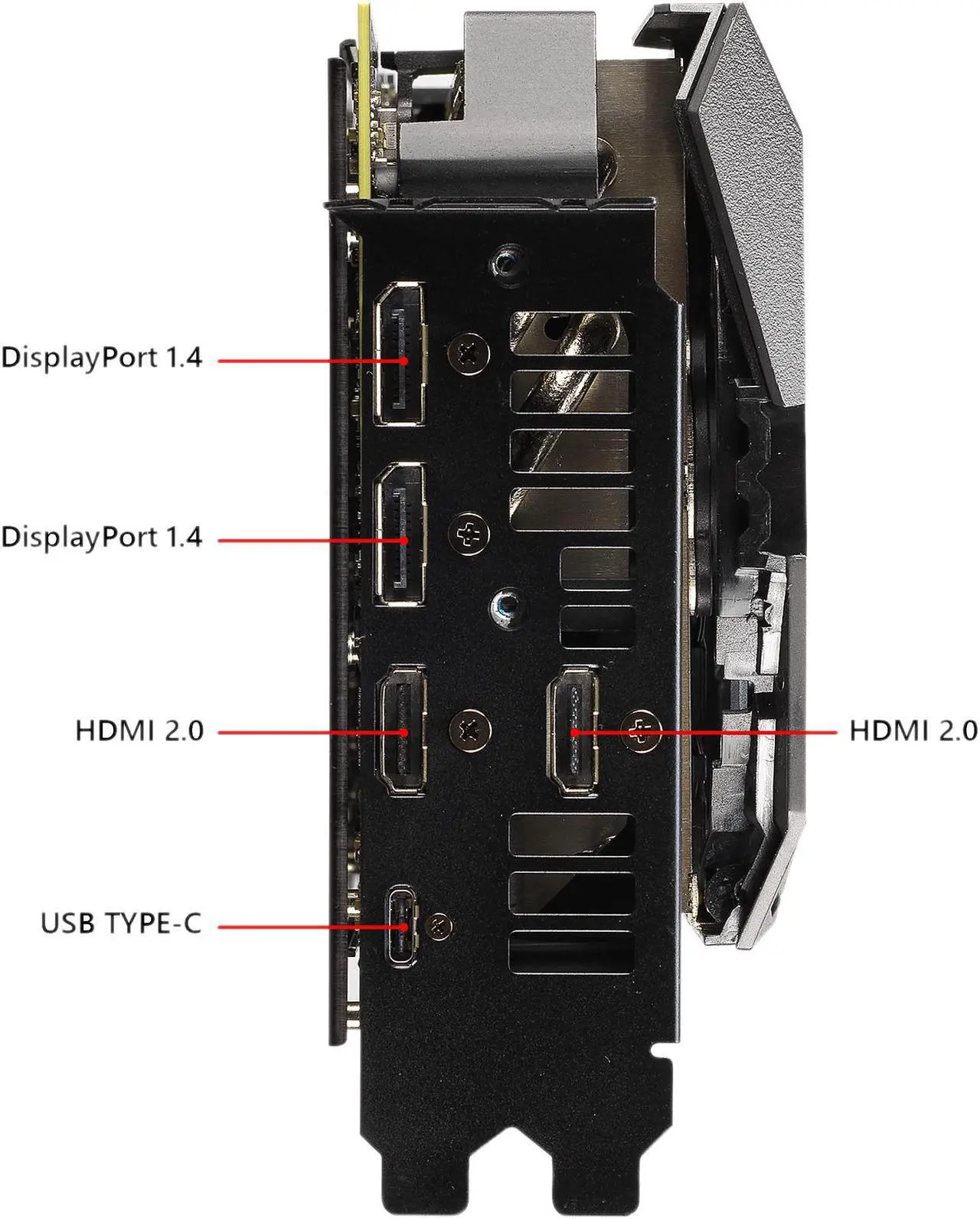 Alt view image 4 of 4 - ASUS ROG Strix GeForce RTX 2080 Ti 11GB GDDR6 PCI Express 3.0 SLI Support Graphics Card ROG-STRIX-RTX2080TI-O11G-GAMING