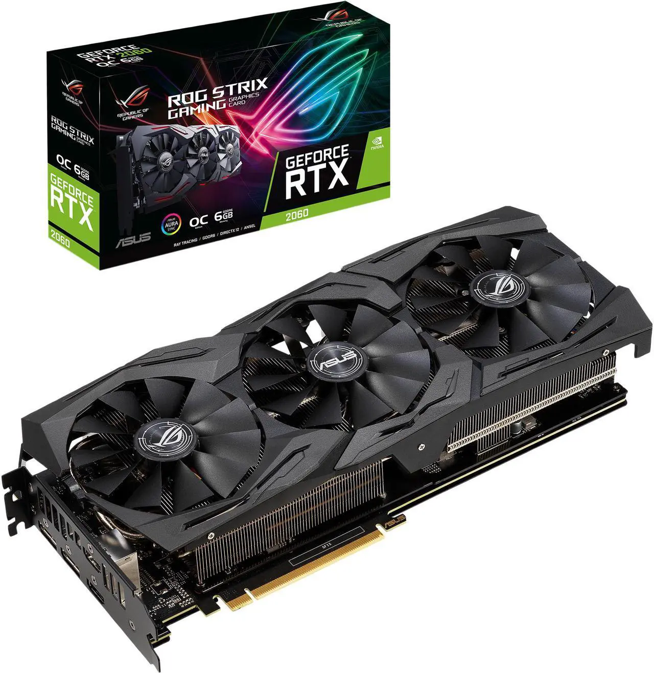ASUS ROG Strix GeForce RTX 3060 Ti - Thumbnail 4