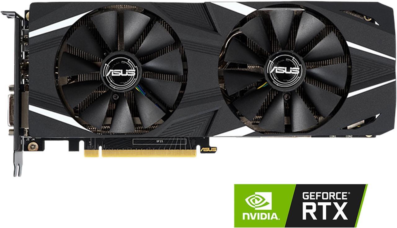 ASUS Dual GeForce RTX 2060 6GB GDDR6 PCI Express 3.0 Video Card DUAL-RTX2060-O6G