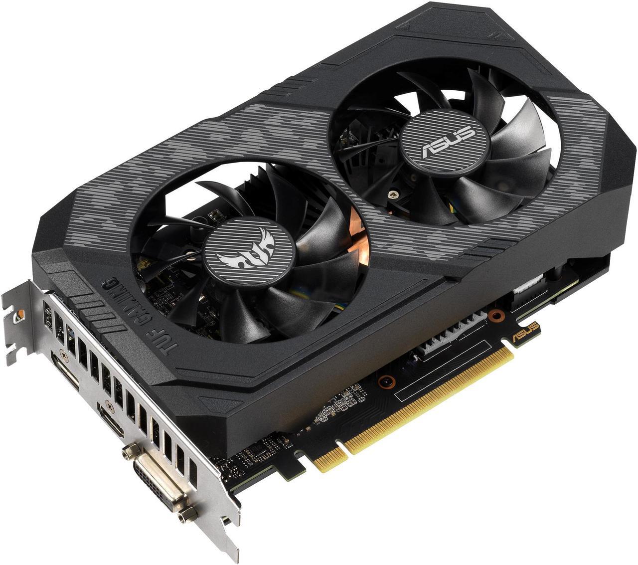 Main image of ASUS TUF Gaming GeForce GTX 1660 Overclocked 6GB Dual-fan Edition HDMI DP DVI Gaming Graphics Card (TUF-GTX1660-O6G-GAMING)