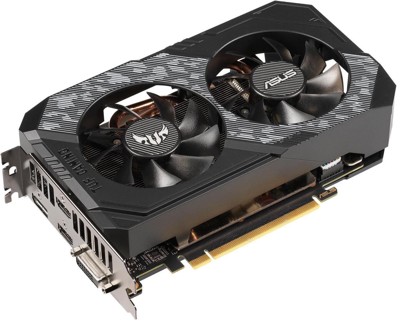 Main image of ASUS TUF Gaming GeForce RTX 2060 OC Edition 6GB GDDR6 VR Ready HDMI 2.0b DP 1.4 Auto Extreme Graphics Card (TUF-RTX2060-O6G-GAMING)