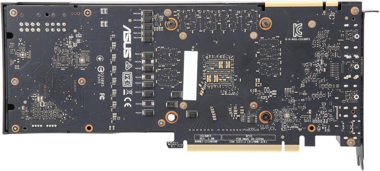 Alt view image 5 of 6 - ASUS Turbo GeForce RTX 2080 8GB GDDR6 PCI Express 3.0 SLI Support Graphics Card TURBO-RTX2080-8G-EVO