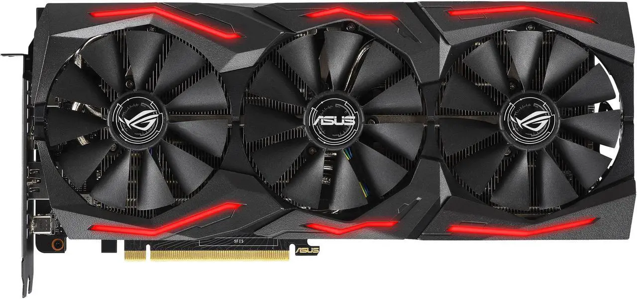 Main image of ASUS ROG STRIX GeForce RTX 2060 SUPER 8GB GDDR6 PCI Express 3.0 Graphics Card ROG-STRIX-RTX2060S-A8G-GAMING
