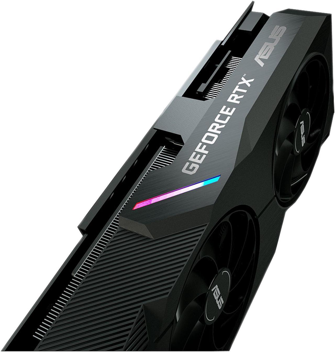 Alt view image 11 of 13 - ASUS GeForce RTX 2080 SUPER Overclocked 8G GDDR6 Dual-Fan EVO Edition VR Ready HDMI DisplayPort 1.4 Graphics Card (DUAL-RTX2080S-O8G-EVO)