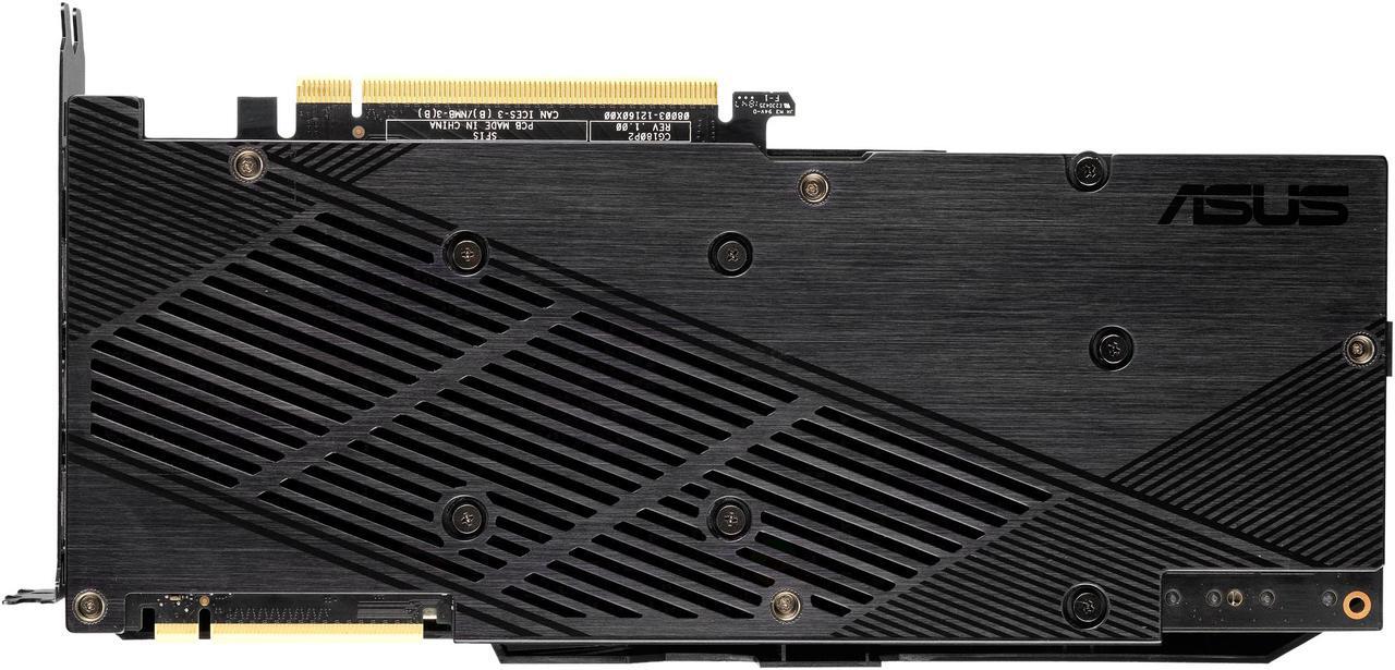 Alt view image 7 of 13 - ASUS GeForce RTX 2080 SUPER Overclocked 8G GDDR6 Dual-Fan EVO Edition VR Ready HDMI DisplayPort 1.4 Graphics Card (DUAL-RTX2080S-O8G-EVO)
