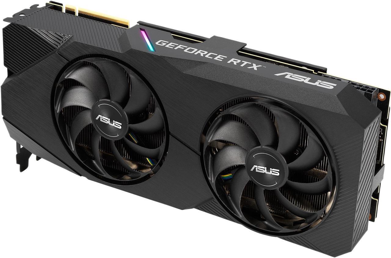 Alt view image 5 of 13 - ASUS GeForce RTX 2080 SUPER Overclocked 8G GDDR6 Dual-Fan EVO Edition VR Ready HDMI DisplayPort 1.4 Graphics Card (DUAL-RTX2080S-O8G-EVO)