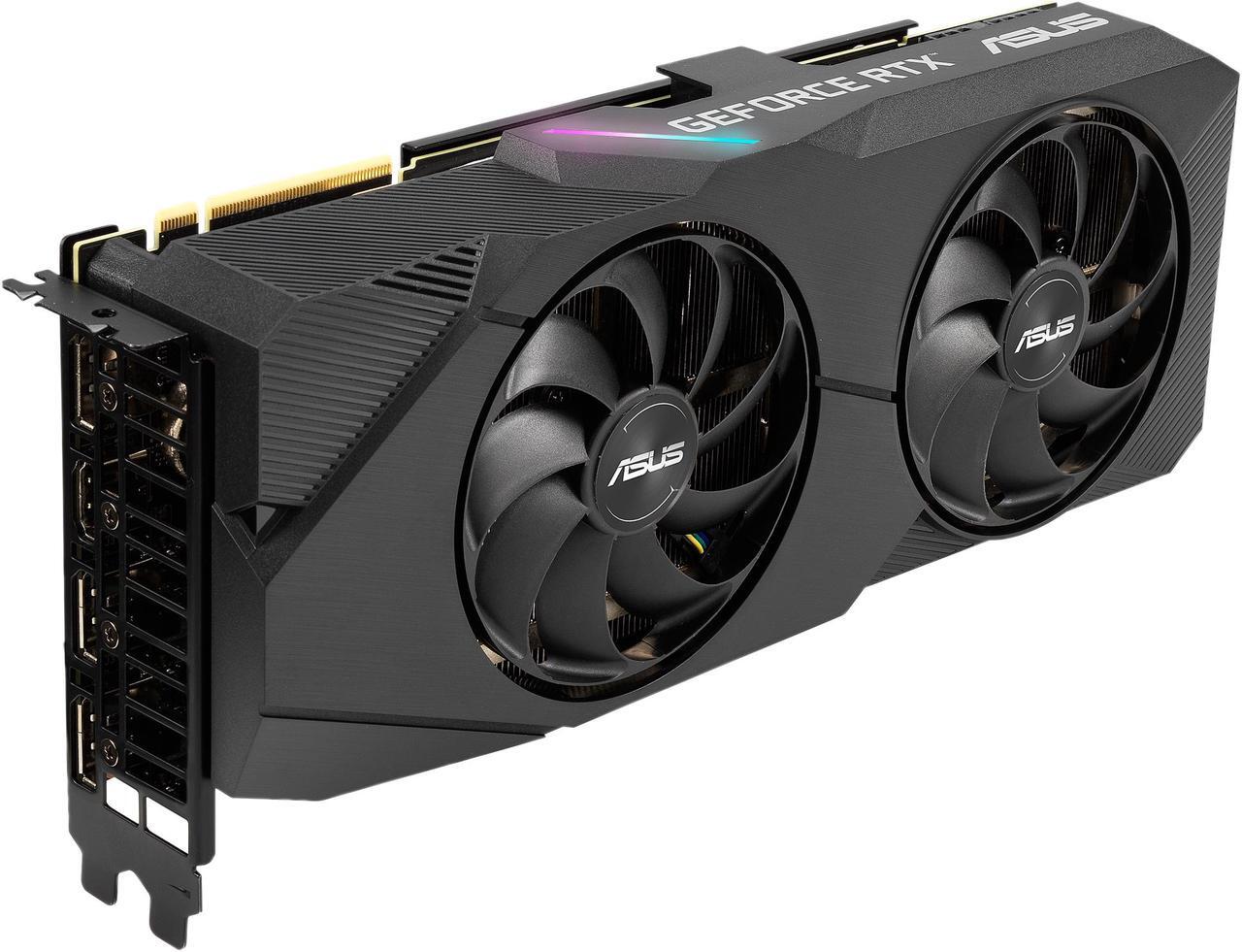 Alt view image 6 of 13 - ASUS GeForce RTX 2080 SUPER Overclocked 8G GDDR6 Dual-Fan EVO Edition VR Ready HDMI DisplayPort 1.4 Graphics Card (DUAL-RTX2080S-O8G-EVO)