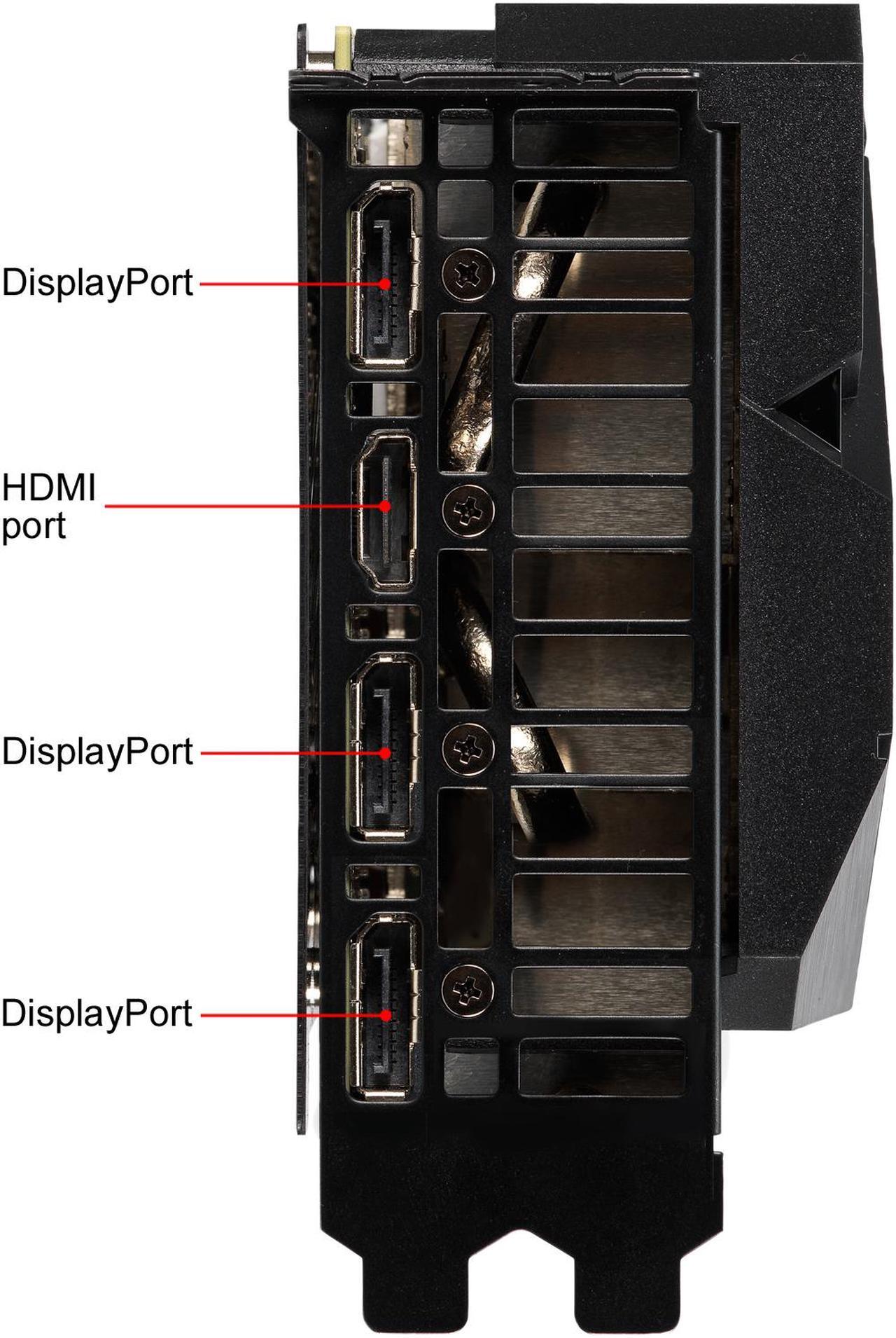 Alt view image 10 of 13 - ASUS GeForce RTX 2080 SUPER Overclocked 8G GDDR6 Dual-Fan EVO Edition VR Ready HDMI DisplayPort 1.4 Graphics Card (DUAL-RTX2080S-O8G-EVO)