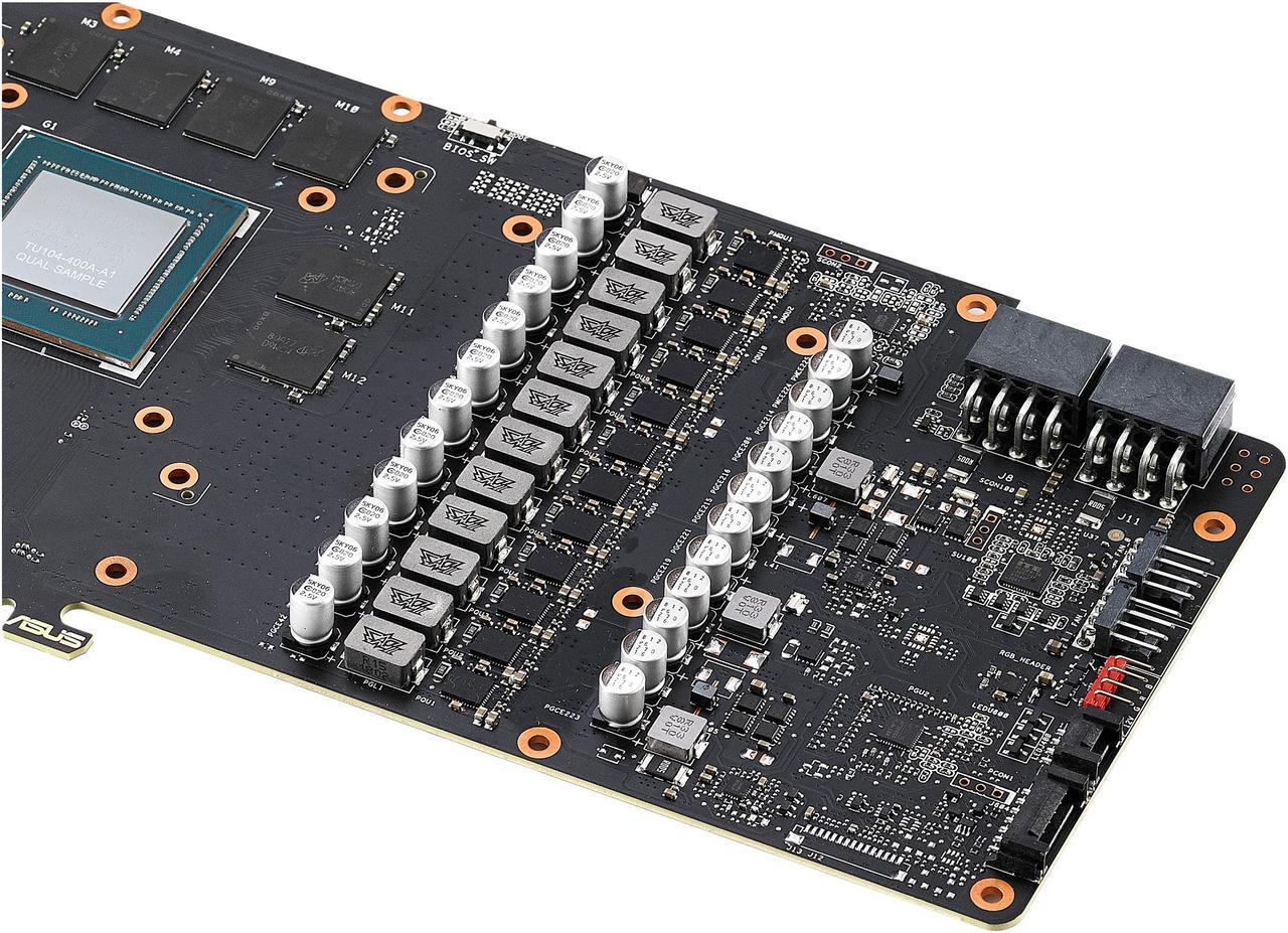 Alt view image 11 of 14 - ASUS ROG STRIX GeForce RTX 2080 SUPER Advanced Overclocked 8G GDDR6 HDMI DP 1.4 USB Type-C Gaming Graphics Card (ROG-STRIX-RTX2080S-A8G-GAMING)
