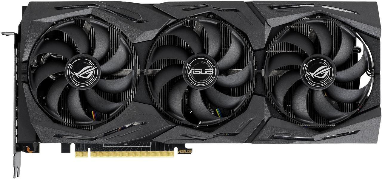 Alt view image 2 of 14 - ASUS ROG STRIX GeForce RTX 2080 SUPER Advanced Overclocked 8G GDDR6 HDMI DP 1.4 USB Type-C Gaming Graphics Card (ROG-STRIX-RTX2080S-A8G-GAMING)