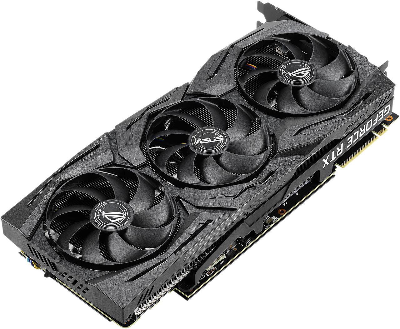 Alt view image 5 of 14 - ASUS ROG STRIX GeForce RTX 2080 SUPER Advanced Overclocked 8G GDDR6 HDMI DP 1.4 USB Type-C Gaming Graphics Card (ROG-STRIX-RTX2080S-A8G-GAMING)