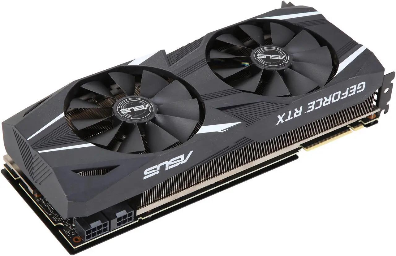 Alt view image 6 of 6 - ASUS Dual GeForce RTX 2080 8GB GDDR6 PCI Express 3.0 SLI Support Graphics Card DUAL-RTX2080-O8G