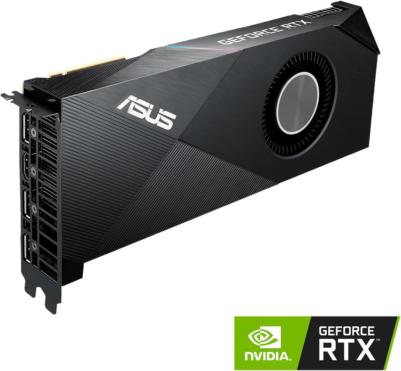 ASUS Turbo GeForce RTX 2070 SUPER 8GB GDDR6 PCI Express 3.0 SLI Support Video Card TURBO-RTX2070S-8G-EVO