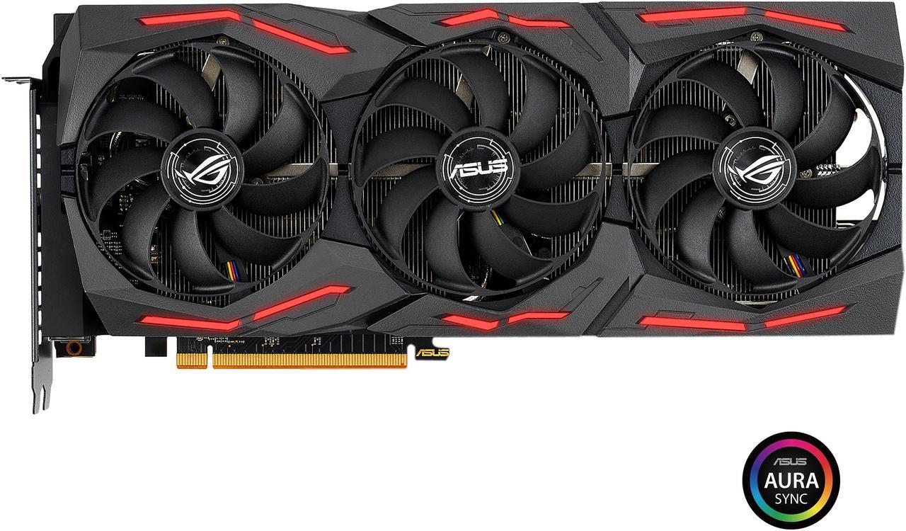 ASUS ROG STRIX AMD Radeon RX 5700 XT Overclocked 8G GDDR6 HDMI DisplayPort Gaming Graphics Card (ROG-STRIX-RX5700XT-O8G-GAMING)