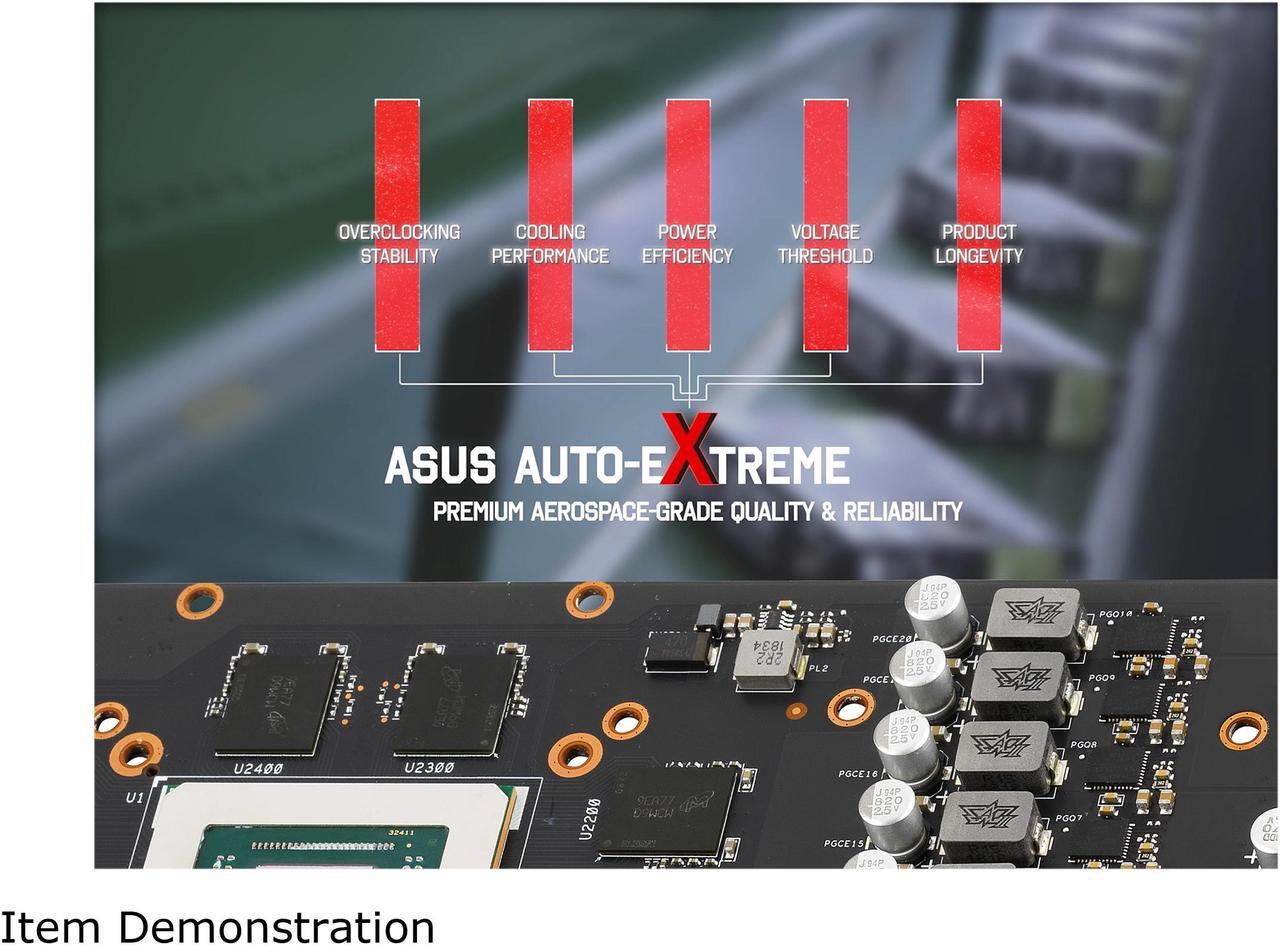 Alt view image 7 of 8 - ASUS AMD Radeon RX 5700 Overclocked 8G GDDR6 Dual Fan EVO Edition HDMI DisplayPort Gaming Graphics Card (DUAL-RX5700-O8G-EVO)