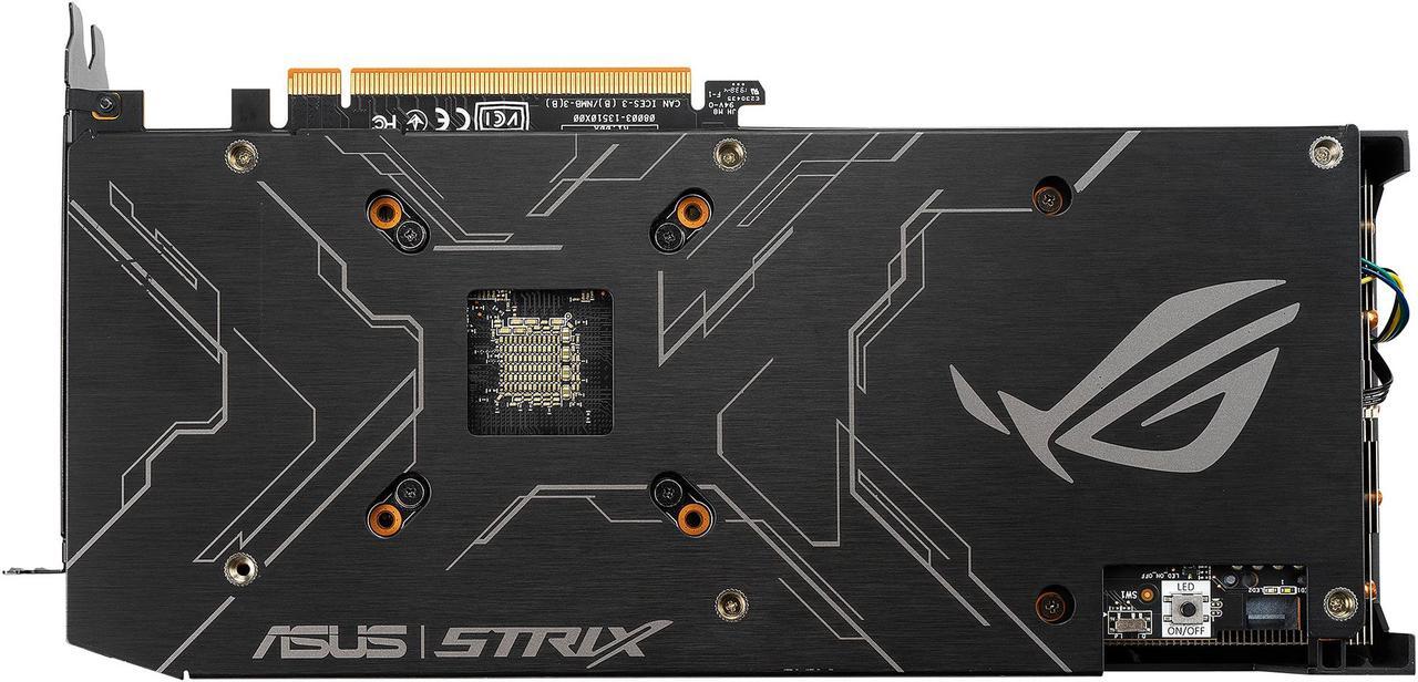 Alt view image 5 of 9 - ASUS ROG STRIX AMD Radeon RX 5500 XT Overclocked 8G GDDR6 HDMI DisplayPort Gaming Graphics Card (ROG-STRIX-RX5500XT-O8G-GAMING)