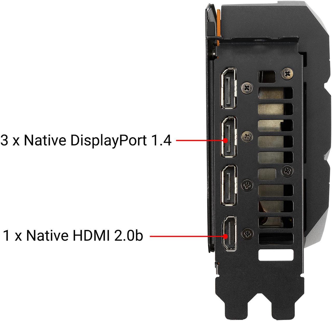 Alt view image 4 of 9 - ASUS ROG STRIX AMD Radeon RX 5500 XT Overclocked 8G GDDR6 HDMI DisplayPort Gaming Graphics Card (ROG-STRIX-RX5500XT-O8G-GAMING)