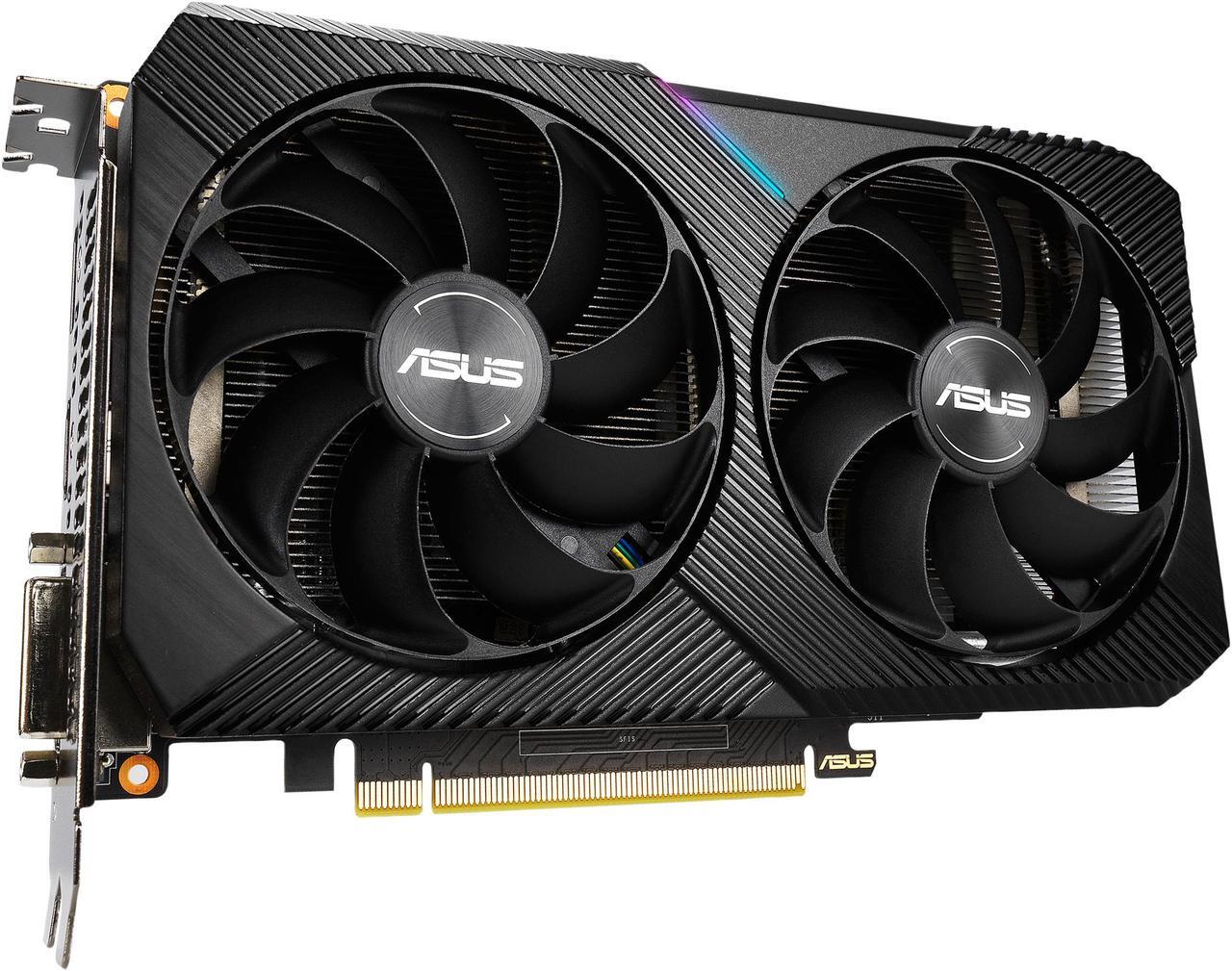Alt view image 3 of 10 - ASUS Dual NVIDIA GeForce RTX 2070 MINI OC Edition Gaming Graphics Card, PCIe 3.0, 8GB GDDR6, HDMI, DisplayPort, DVI-D, for Intel NUC 9 Extreme Kit, Intel NUC 9 Pro Kit and Small Chassis (DUAL-RTX2070-O8G-MINI)