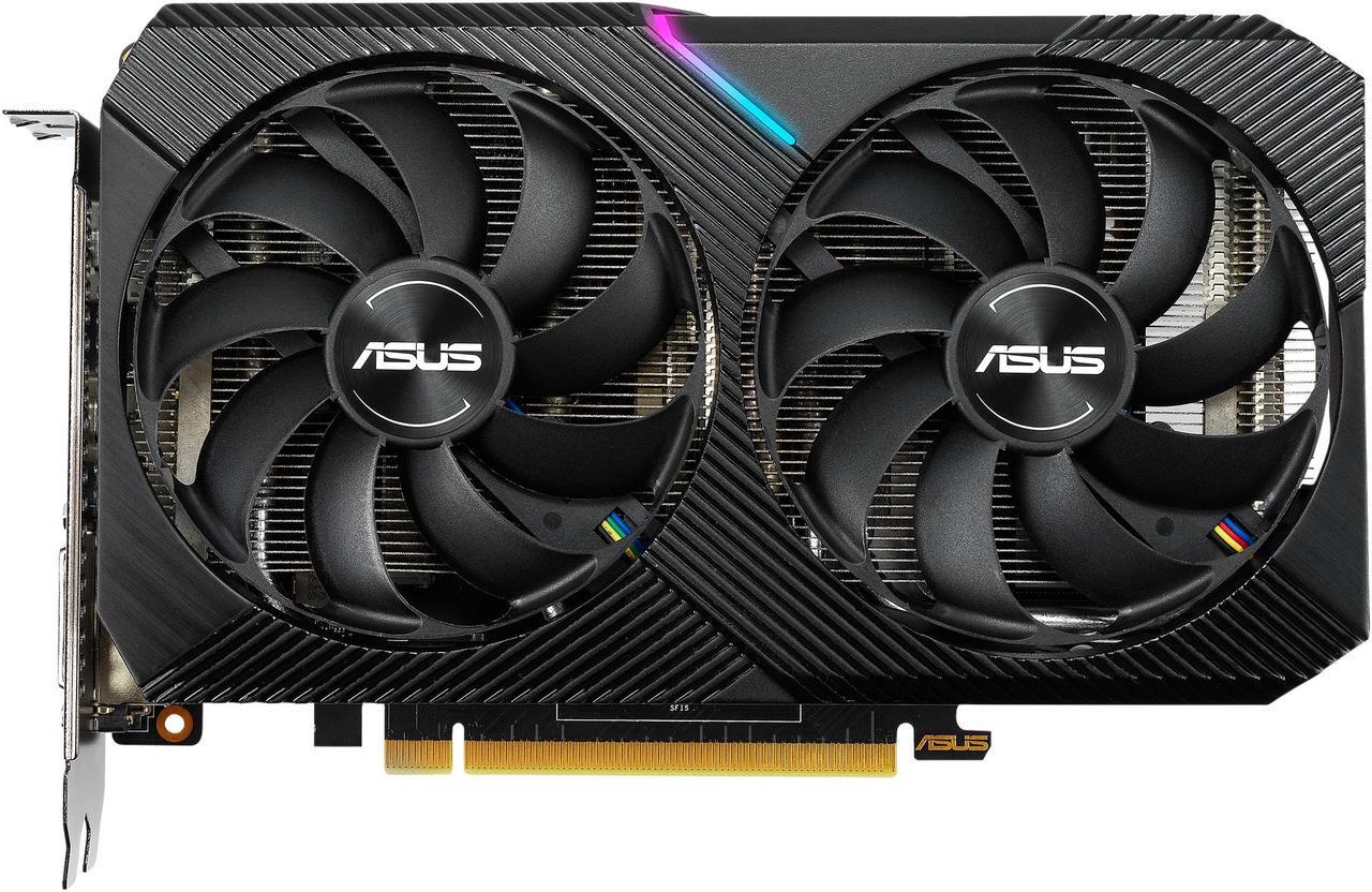 Alt view image 2 of 10 - ASUS Dual NVIDIA GeForce RTX 2070 MINI OC Edition Gaming Graphics Card, PCIe 3.0, 8GB GDDR6, HDMI, DisplayPort, DVI-D, for Intel NUC 9 Extreme Kit, Intel NUC 9 Pro Kit and Small Chassis (DUAL-RTX2070-O8G-MINI)