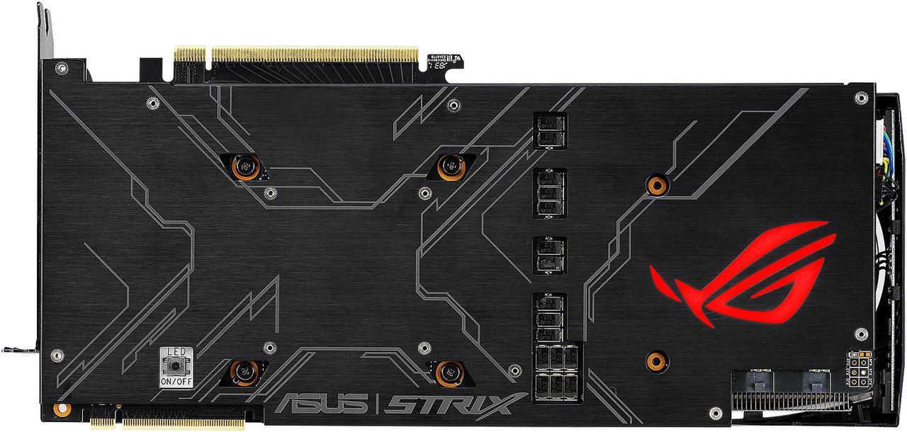 Alt view image 5 of 8 - ASUS ROG STRIX GeForce RTX 2070 SUPER 8GB GDDR6 PCI Express 3.0 SLI Support Graphics Card ROG-STRIX-RTX2070S-8G-GAMING