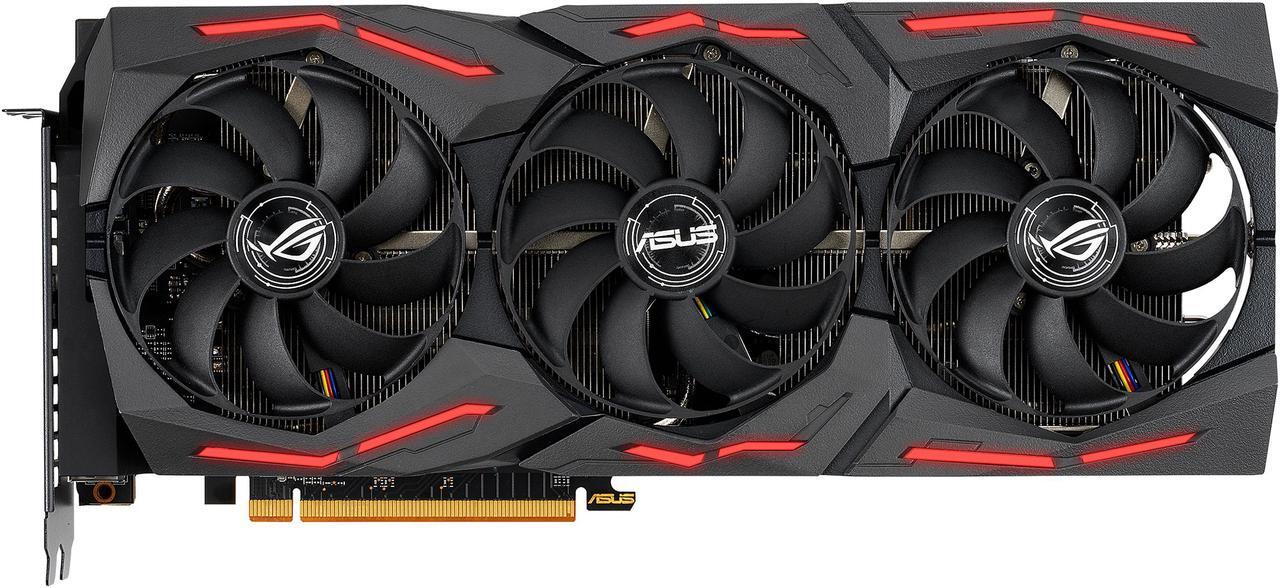 Main image of ASUS ROG STRIX AMD Radeon RX 5600 XT OC Edition Gaming Graphics Card (PCIe 4.0, 6GB, GDDR6 Memory, HDMI, DisplayPort, Full HD Gaming, Axial-tech Fan Design, Auto-Extreme, Metal Backplate (ROG-STRIX-RX5600XT-O6G-GAMING)