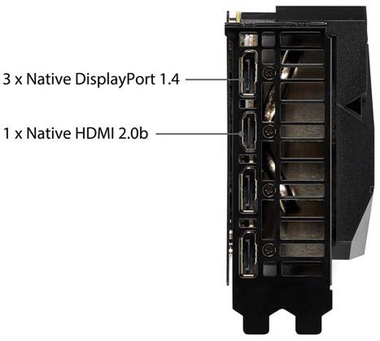 Alt view image 5 of 7 - ASUS Dual GeForce RTX 2070 SUPER 8GB GDDR6 PCI Express 3.0 x16 SLI Support Graphics Card DUAL-RTX2070S-A8G-EVO