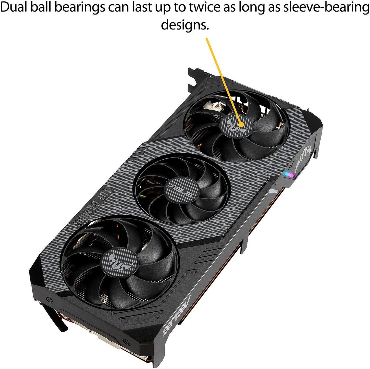 Alt view image 5 of 7 - ASUS TUF Gaming X3 Radeon RX 5700 XT 8GB GDDR6 PCI Express 4.0 Graphics Card TUF 3-RX5700XT-O8G-EVO-GAMING