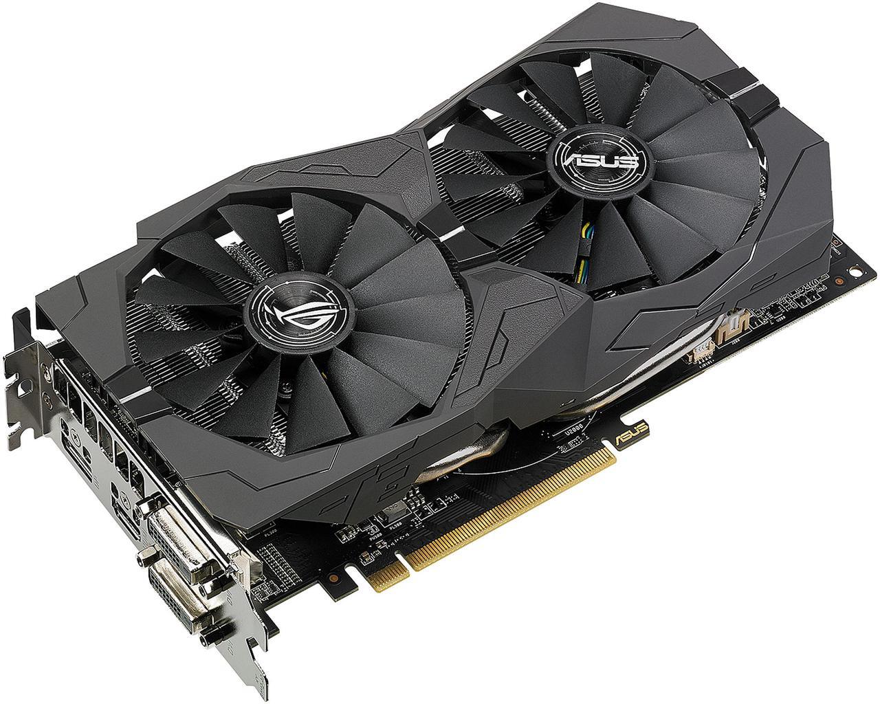 Main image of ASUS ROG Strix Radeon RX 570 8GB GDDR5 PCI Express 3.0 Graphics Card ROG-STRIX-RX570-O8G-GAMING