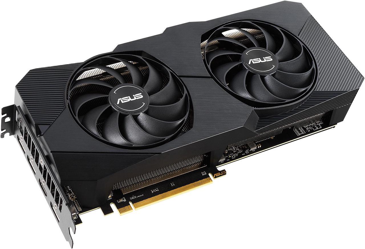 Main image of ASUS Dual Radeon RX 5600 XT 6GB GDDR6 PCI Express 4.0 CrossFireX Support Graphics Card DUAL-RX5600XT-T6G-EVO