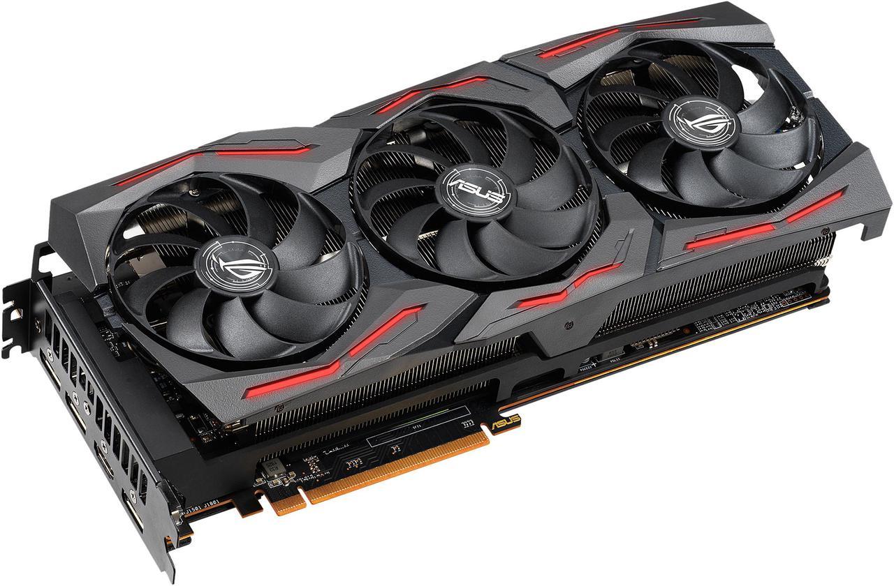 ASUS ROG STRIX Radeon RX 5600 XT 6GB GDDR6 PCI Express 4.0 Video Card ROG-STRIX-RX5600XT-T6G-GAMING