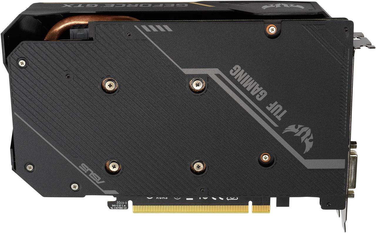 Alt view image 9 of 11 - ASUS TUF Gaming GeForce GTX 1650 OC Edition 4GB GDDR6 PCI Express 3.0 Video Card TUF-GTX1650-O4GD6-P-GAMING